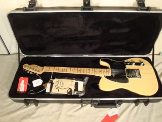 NEW Fender 60th Anniversary Telecaster Electric Guitar Blonde w/black
