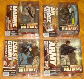 MCFARLANE MILITARY COLLECTION SERIES VARIANT SNIPER SPECIAL FORCES