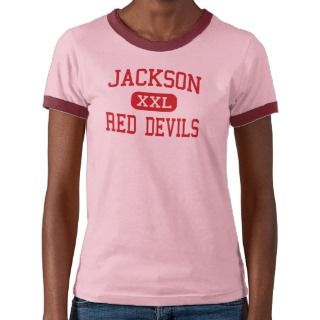 Jackson   Red Devils   High   Jackson Georgia Tee Shirt