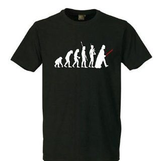 Evolution Darth Vader T Shirt Star Wars, Kult, Yoda, Boba Fett, Jedi
