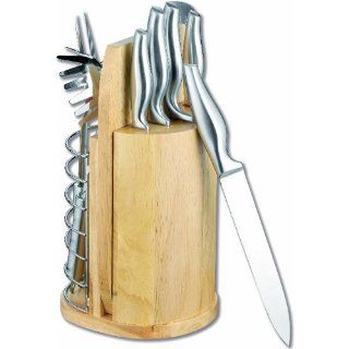 Esmeyer 291 371 Messerset Antaris mit Küchenhelfern und Block 