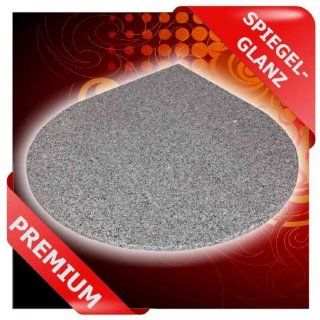 Granit Eck Funkenschutzplatte Tropfenform   Unterlage, Bodenplatte f