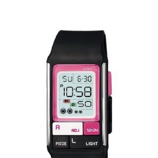 Casio Damen Armbanduhr Digital Kunststoff schwarz LDF 52 1AEF