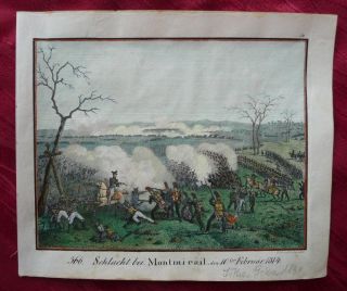 ansicht 366 schlacht bei montmiraeil den 10ten februar 1814 dfgfdgfdg