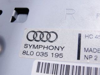 Audi A3 8L Radio Symphony Stereo Kassette 8L0 035 195 (1025)