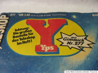 YPS 277 mit Gimmick Das Astronomische Teleskop