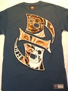 REY MYSTERIO Blue 619 Warrior T shirt WWE Authentic