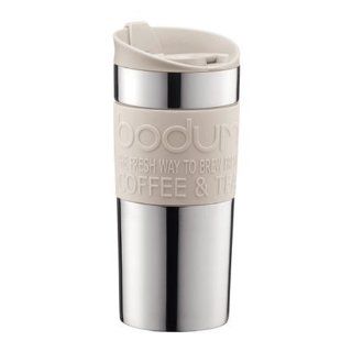 bodum Kaffeebecher Travel Mug 0, 35 l (Farbe Creme, Inhalt 0, 35 l