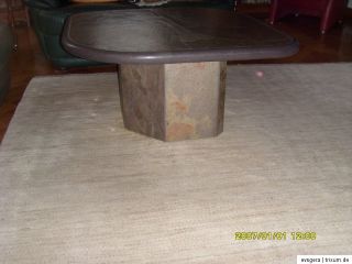 Couchtisch Stubentisch Tisch Designertisch   Naturstein Schiefer mit