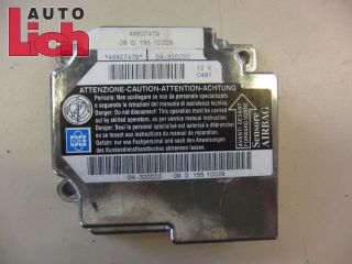 Lancia Y 840 BJ02 Airbag SG ECU Steuergerät 46807479 09D15510029