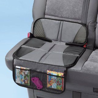 Kindersitzunterlage Sitzschoner (schwarz/grau) Baby
