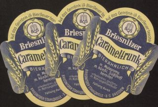 Briesnitzer Stahlquelle Dresden   Carameltrunk   vor 1945 # 397