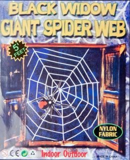 Riesen Spinnennetz 1,5 m weiss o. lila Spinnweben Spinnenweben