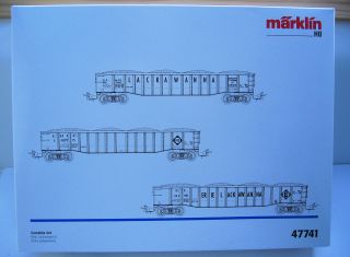 404  märklin 47741 US Gondola  Anthrazit Kohle Transp