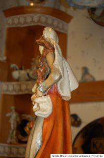 madonna mit kind geschnitzt handgeschnitzt holzfigur figur