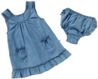Kanz Kleid ohne Arm + Höschen Baby   Mädchen Babybekleidung/Röcke