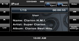 Clarion VX401E Multimedia Doppel DVD USB Bluetooth 