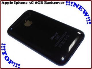 Original Apple Iphone 3G 8GB Backcover Rückcover schwarz