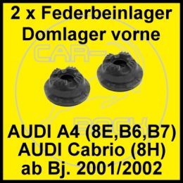 Federbeinlager Domlager vorn Audi A4 8E Limo+Avant