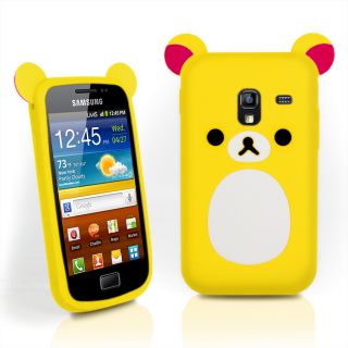 Bear Soft Silicone Case For Samsung S7500 Galaxy Ace Plus + Screen