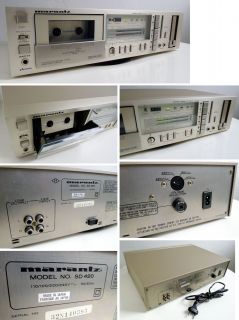 Marantz SD 420 SD420 Stereo Cassette Deck Tapedeck Kassettenrecorder