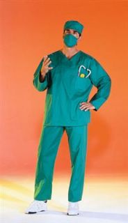 Kostüm OP Anzug Chirurg Arzt grün 4tlg. Gr.50 60 Karneval Fasching