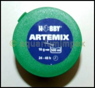 Hobby Artemix Artemia Eier + Salz 195g Verhältnisgenaue Mischung