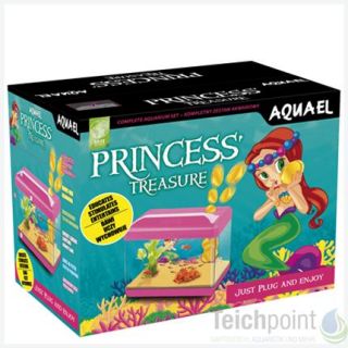 Aquael Kinder Mini Aquarium Set Princess Treasure Neu