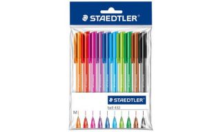 STAEDTLER Kugelschreiber ball 432, M, 10er Polybeutel