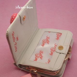 Hello Kitty Geldbörse Portemonnaie Clutch Weiß S