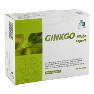 Avitale Ginkgo 100 mg Kapseln + B1, C + E, 192 Stück, 1er Pack (1 x