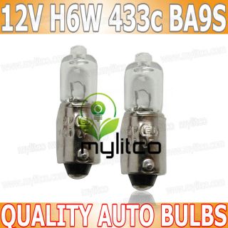 2x Front Side Light Bulb   MERCEDES W210 [95 03]   12v 6w BAX9S H6W