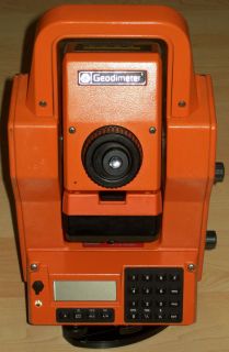 Geodimeter 420 With Batteries, Chargers, Hard Case and Lots of