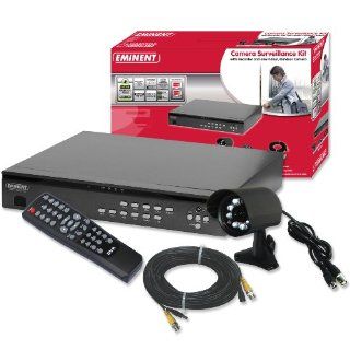 Eminent EM6001 Kamera Überwachungs Kit mit Rekorder und einer Innen
