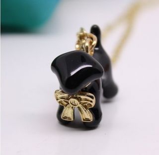 G4633 New fashion Womens lovely dog necklace chain