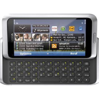 Nokia E7 00 Smartphone (10.2cm (4 Zoll) Clear Black AMOLED Touchscreen