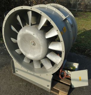 Axial Ventilator/Fremdlüfter Durchm.1000mm 60000m³/h 30kW VEM Motor