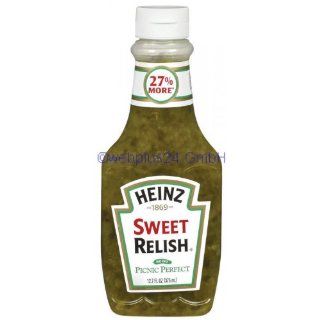 HEINZ Sweet Relish (375g) Lebensmittel & Getränke
