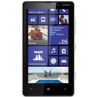 Nokia Lumia 820 Smartphone 4,3 Zoll gloss white Elektronik