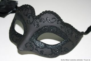 kleine original venezianische Maske Augenmaske Karneval Fasching