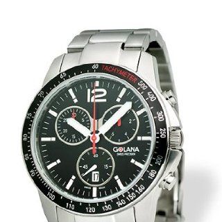 Golana Terra Pro Black Swiss Made All Terrain Mens Chronograph Watch