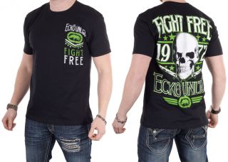 NEW Mens Ecko Unltd. MMA UFC Freedom Fighter T Shirt All Sizes Black