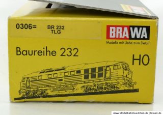 Brawa 0306 – Diesellok BR 232 446 5 der TLG, digital