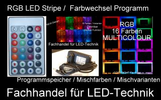 RGB LED STRIP SET V3 FB+NT 2 5 METER STRIPS MEHRFARBIG
