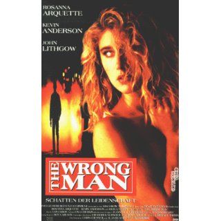 The Wrong Man [VHS] Rosanna Arquette, Kevin Anderson, John Lithgow
