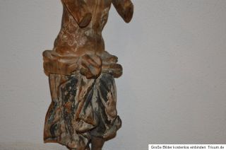 Barock Skulptur um 1700 Holz geschnitzt ITALIEN ?