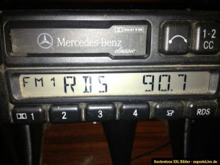 Mercedes Benz W124 250TD Becker Mercedes Clasisc Autoradio 250 TD