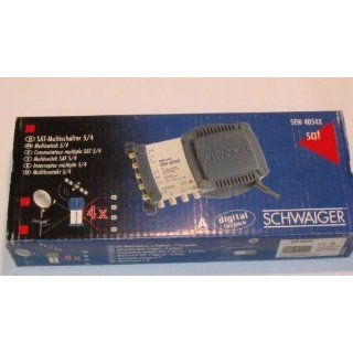 Schwaiger SAT Multischalter 5/4 SEW 405X Elektronik