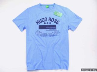 NEU   HUGO BOSS T Shirt Gr. L   TEE 1   Shirt   blau   Green Label