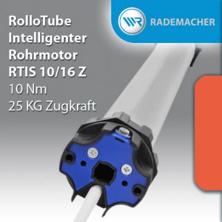 RADEMACHER RolloTube Rohr Motor, Rolladenantrieb Intelligent 10Nm
